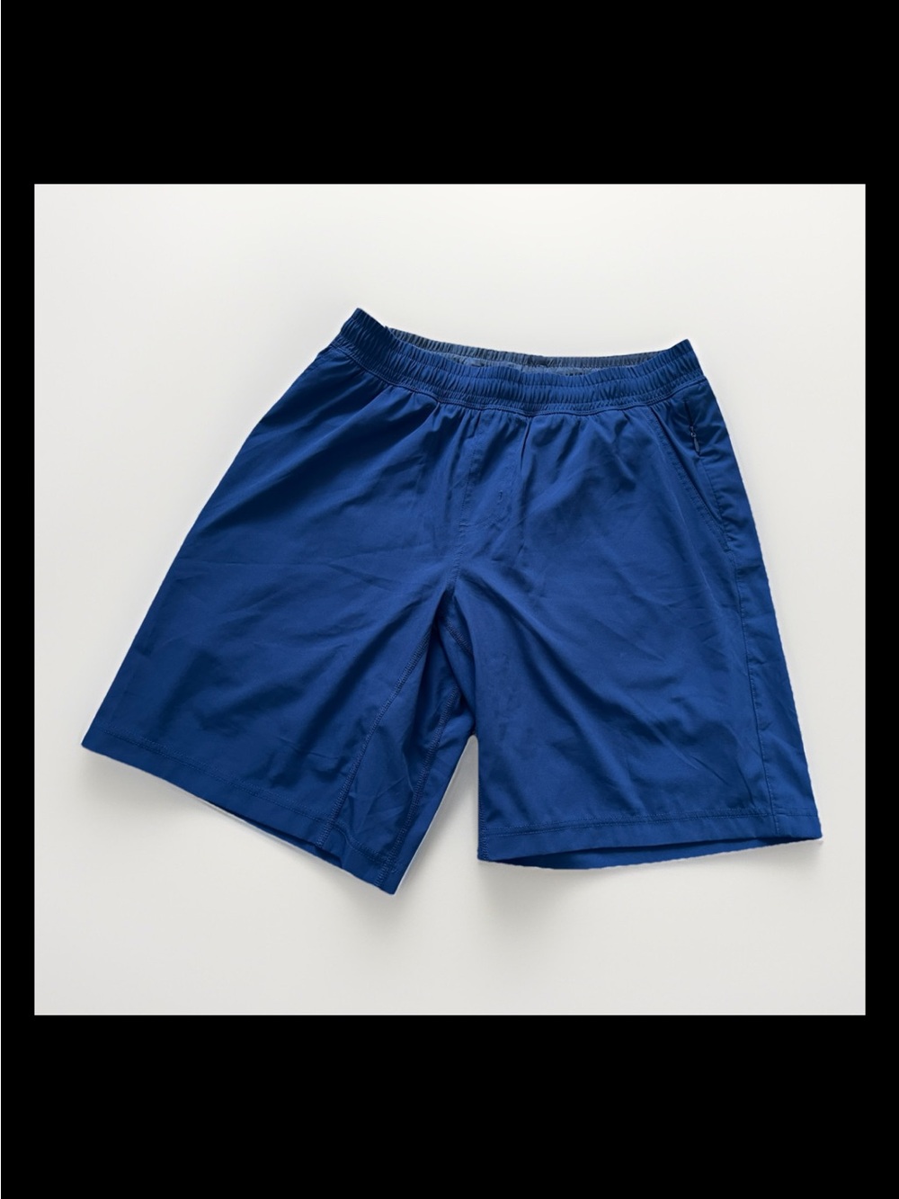 Rhone Versatility Shorts Mens Sz. M Blue Performance Stretch Gym Run Lightweight